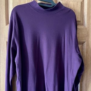 Lands’ End Mock Turtleneck 2X